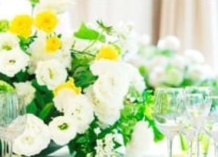Floral Decorations and Table Arrangement